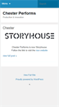 Mobile Screenshot of chesterperforms.com